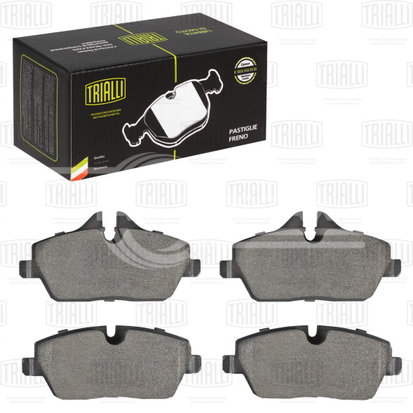 Колодки тормозные для автомобилей BMW 1 (E81/87) (04-) / Mini Cooper (06-) дисковые передние