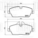Колодки тормозные для автомобилей BMW 1 (E81/87) (04-) / Mini Cooper (06-) дисковые передние