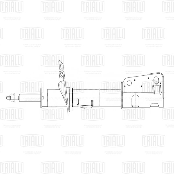 Амортизатор (стойка) передний левый/правый для автомобиля Dodge Caravan (07-)/Chrysler Voyager (07-)