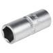Головка торцевая 1/2&quot; DR шестигранная 16мм свечная с резиновым фиксатором