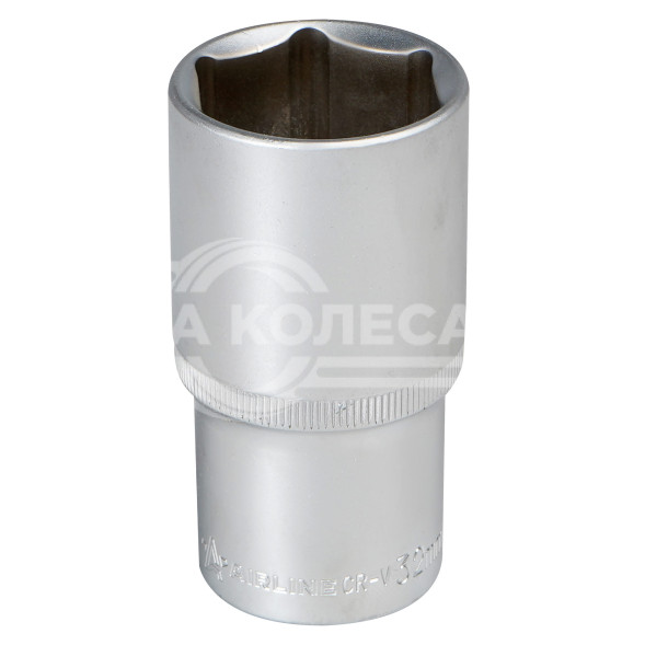 Головка торцевая 1/2&quot; DR шестигранная 32мм глубокая
