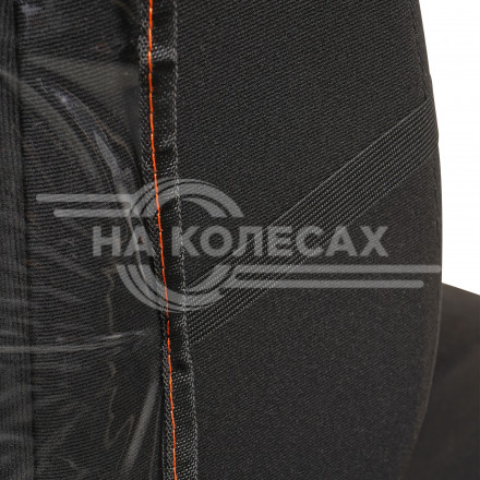 Накидка защитная на спинку переднего сиденья (56*42 см), ПВХ, прозрачная