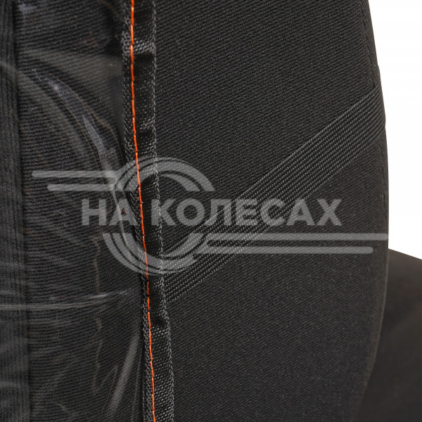 Накидка защитная на спинку переднего сиденья (56*42 см), ПВХ, прозрачная
