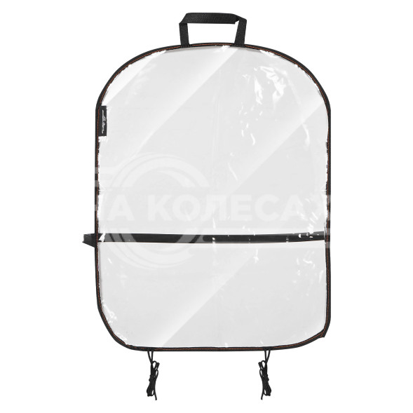 Накидка защитная на спинку переднего сиденья (56*42 см), ПВХ, прозрачная