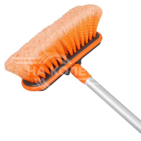 Швабра с щеткой 20см и телескопической ручкой 105-165см