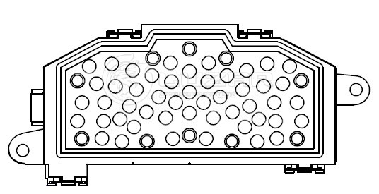 Резистор электровентилятора отопителя для автомобилей Skoda Octavia A5 (04-)/VW Golf VII (08-) (auto A/C)