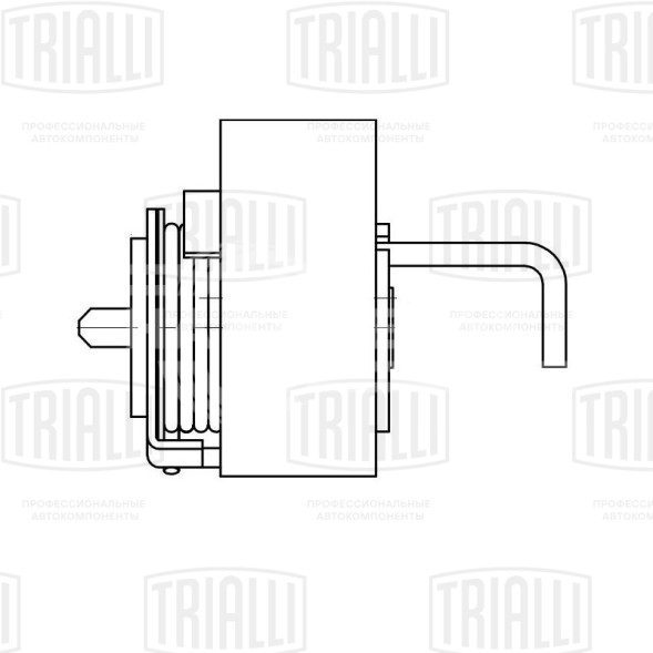 Ролик ГРМ для автомобилей Land Rover Discovery (04-) 2.7d/3.0d натяжной