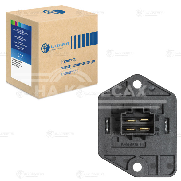 Резистор электровентилятора отопителя для автомобилей Hyundai Solaris (10-)/Rio (10-) (manual A/C)