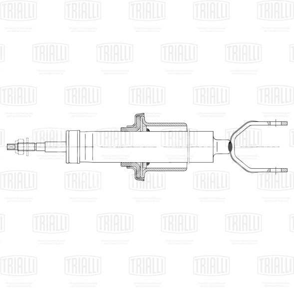 Амортизатор (стойка) передний левый/правый для автомобиля Mercedes E (W211) (02-)