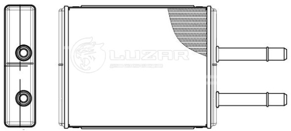 Радиатор отопителя для автомобилей Mazda Premacy (99-)/323 (98-)
