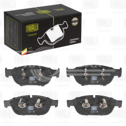 Колодки тормозные дисковые передние для автомобилей Audi A6 (11-) / A8 (10-)  (в комплекте с 2-мя датчиками)