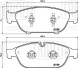 Колодки тормозные дисковые передние для автомобилей Audi A6 (11-) / A8 (10-)  (в комплекте с 2-мя датчиками)