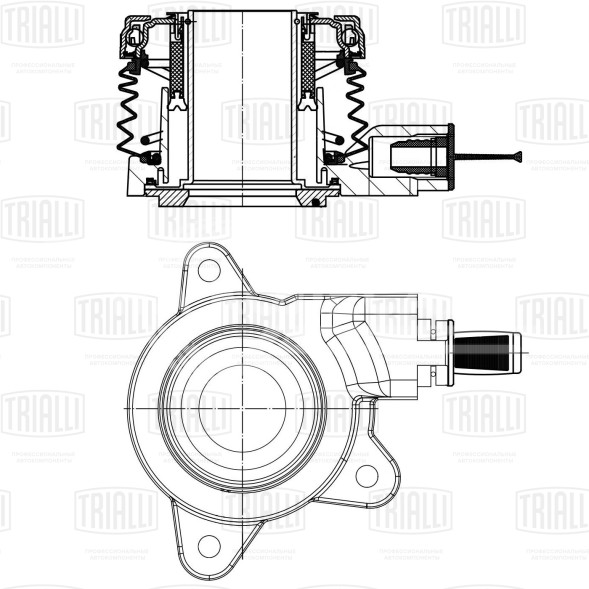 Муфта выключения сцепления для автомобилей Haval H6 (14-)/ GW Hover H6 (12-) 1.5i (быстросъемное соединение)
