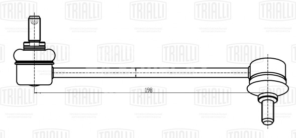 Стойка стабилизатора переднего правая для автомобиля Hyundai Getz (02-)