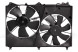 Электровентилятор охлаждения для автомобилей Suzuki Grand Vitara (05-) (2 вент.) (с кожухом)