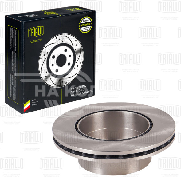 Диск тормозной задний для автомобилей Mercedes Sprinter (06-) / VW Crafter (06-) d=303