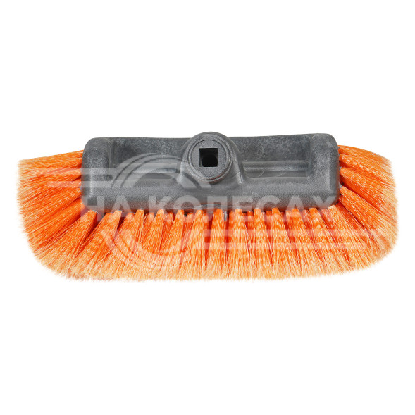 Швабра с насадкой для шланга, наклонной щеткой 29см и телескопической ручкой (104-160см)