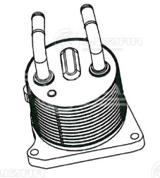 Радиатор масляный для автомобилей Outlander (07-)/ASX (10-) 1.8i/2.0i/2.4i