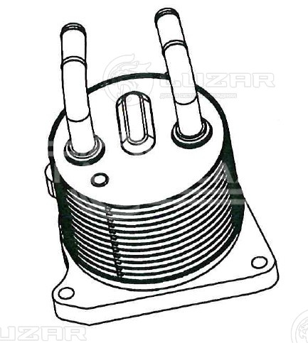 Радиатор масляный для автомобилей Outlander (07-)/ASX (10-) 1.8i/2.0i/2.4i