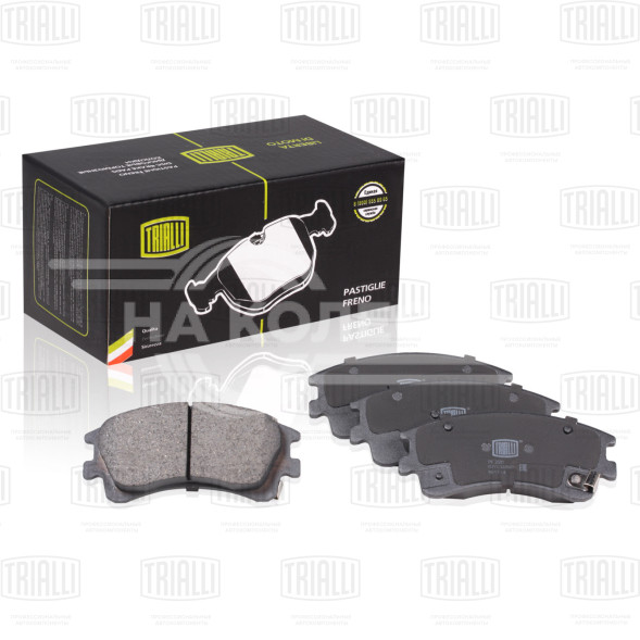 Колодки тормозные дисковые передние для автомобилей Mazda 6 (02-)