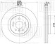 Диск тормозной передний для автомобилей Mercedes ML (W164) (05-) / R (W251) (06-) d=330