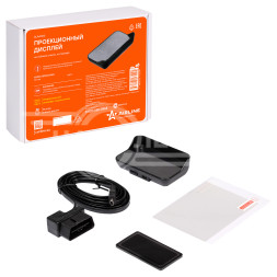 Дисплей проекционный HUD, проектор скорости (спидометр) на лобовое стекло (ALAA003)