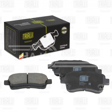 Колодки тормозные дисковые передние для автомобилей Suzuki Liana (02-) т/с Akebono (PF 4333)
