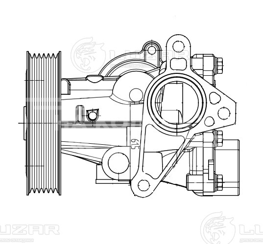 Насос водяной для автомобилей Suzuki Grand Vitara (05-) 2.4i
