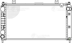 Радиатор охлаждения для автомобилей Лада 2190 "Гранта" (15-) (тип KDAC) (паяный)