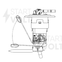 Модуль топливного насоса для автомобилей Hyundai Tucson (04-)/Kia Sportage II (04-) 2.7i 4x4
