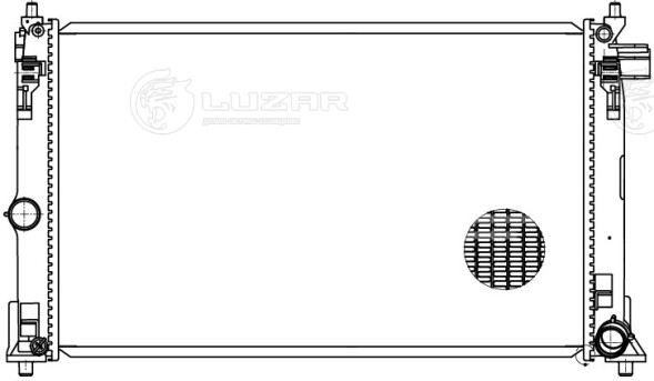 Радиатор охлаждения для автомобилей Toyota Corolla (18-)/C-HR (16-) 1.6i/2.0i