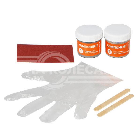 Клей эпоксидный &quot;Жидкий металл&quot;, 2-х комп., ремкомплект, 160 гр.