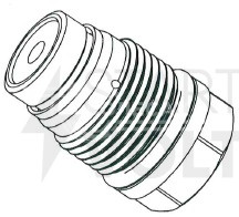 Клапан топл. для автомобилей ГАЗ/КАМАЗ с дв. Cummins ISF 2.8/3.8/ISBe/ISDe (ограничения)