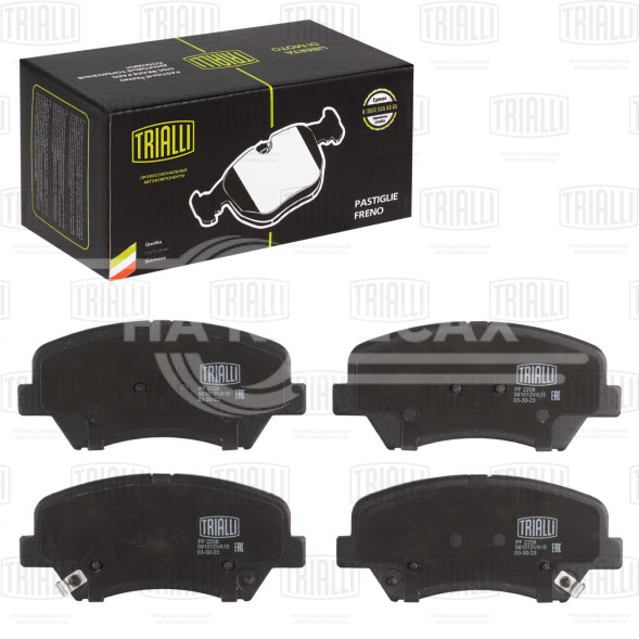 Колодки тормозные дисковые передние для автомобилей Kia Ceed (12-) / Hyundai i30 (16-) с тормозной системой Bosch R15