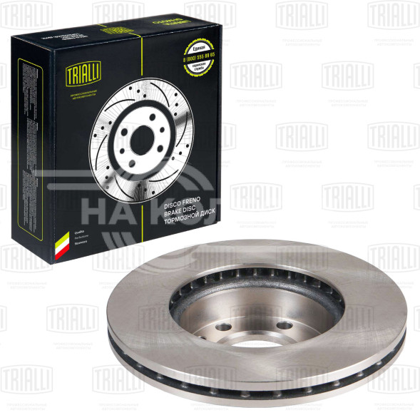 Диск тормозной передний для автомобилей Mercedes Sprinter (06-) / VW Crafter (06-) d=300