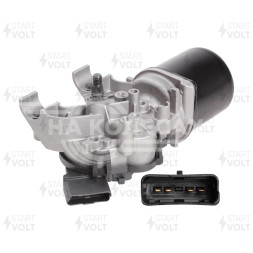 Моторедуктор стеклоочистителя для автомобилей Renault Megane II (02-) (тип Valeo) (передний)