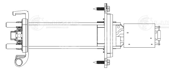 Резистор электровентилятора отопителя для автомобилей Renault Megane II (02-)