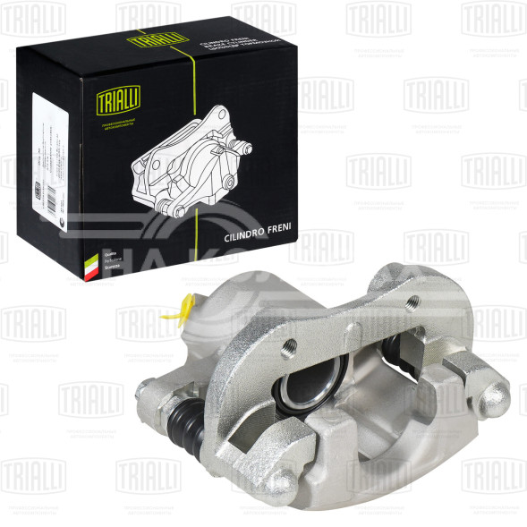 Суппорт тормозной для автомобилей Лада 1111 передний левый d=45мм (в сборе со скобой)