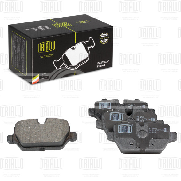 Колодки тормозные для автомобилей BMW 1 (E81/87) (04-) / 3 (E90) (05-) / Mini Countryman (10-) дисковые задние