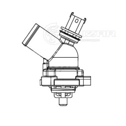Термостат для автомобилей Chevrolet Spark M300 (09-) 1.0i/1.2i (с корпусом) (98°С)