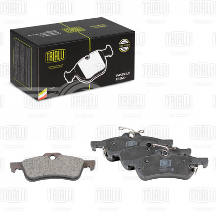 Колодки тормозные для автомобилей Toyota Yaris (05-) / Daihatsu Charade (11-) дисковые задние