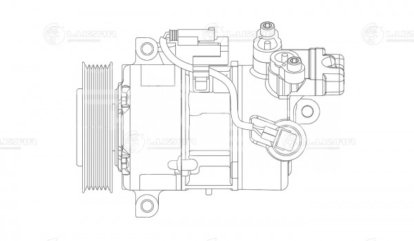 Компрессор кондиционера для автомобилей BMW 3 (E90) (05-)/1 (E81) (04-)