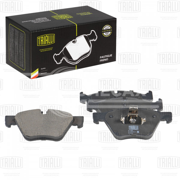 Колодки тормозные дисковые передние для автомобилей BMW 5 (F10) (10-) (PF 4188)