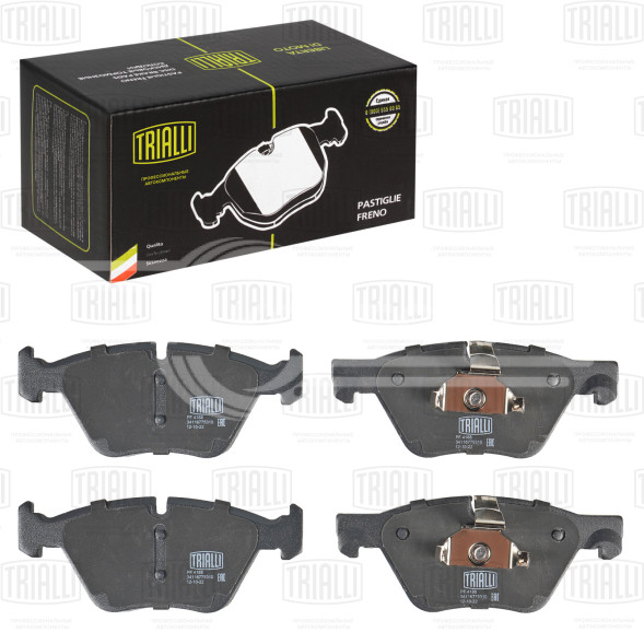 Колодки тормозные дисковые передние для автомобилей BMW 5 (F10) (10-) (PF 4188)