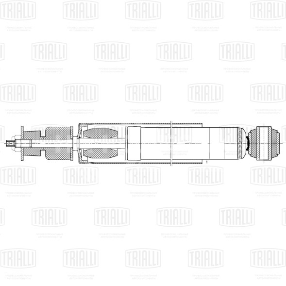 Амортизатор задний для автомобиля Mercedes A (W169) (04-)/B (W245) (05-)