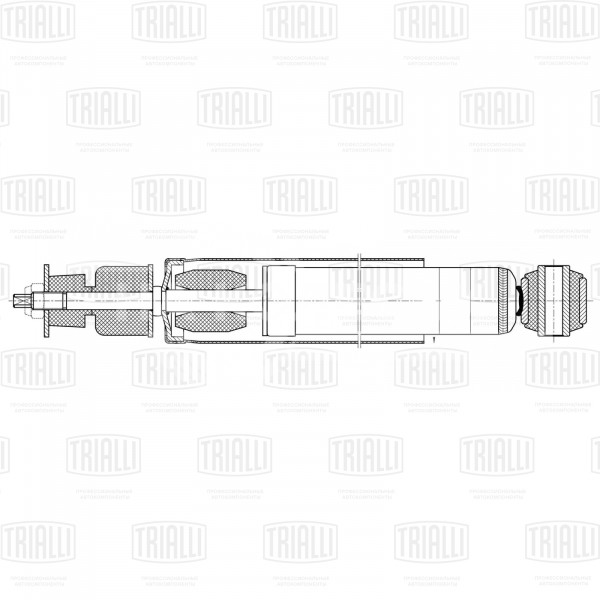 Амортизатор задний для автомобиля Mercedes A (W169) (04-)/B (W245) (05-)