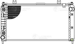 Радиатор охлаждения для автомобилей Лада 2190 "Гранта" (15-) AT (тип KDAC) (паяный)