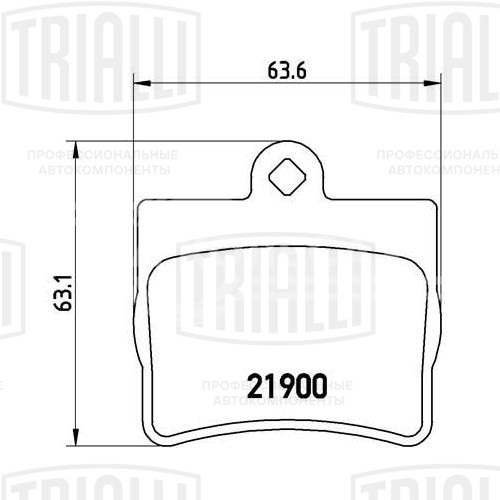 Колодки тормозные для автомобилей Mercedes C (W202) (93-) дисковые задние