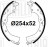 Колодки тормозные для автомобилей Toyota Hilux (05-)/Hiace (04-)/TownAce/LiteAce (92-) барабанные