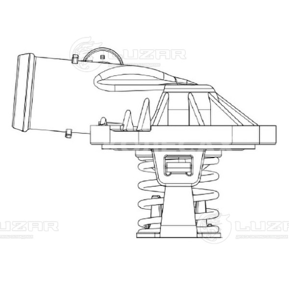 Термостат для автомобилей VW Touareg II (10-)/Audi Q7 (06-) 3.0D (95°С) (с корпусом)
